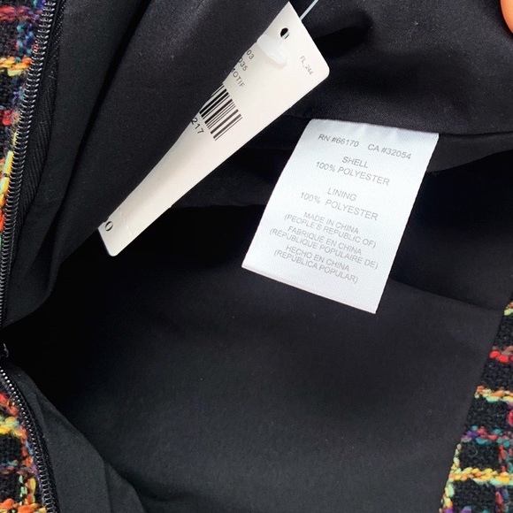 Anthropologie Hutch Windowpane Mini Skirt Black Motif Small - Picture 4 of 7